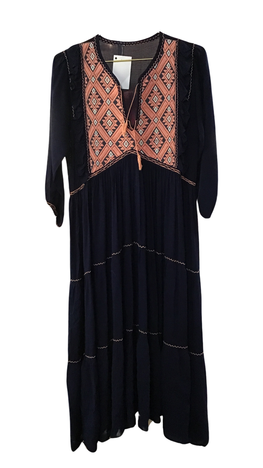 Woman’s Mexican Long Sleeve Dress