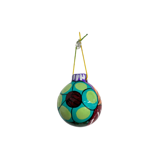Painted Ornament Sphere Small