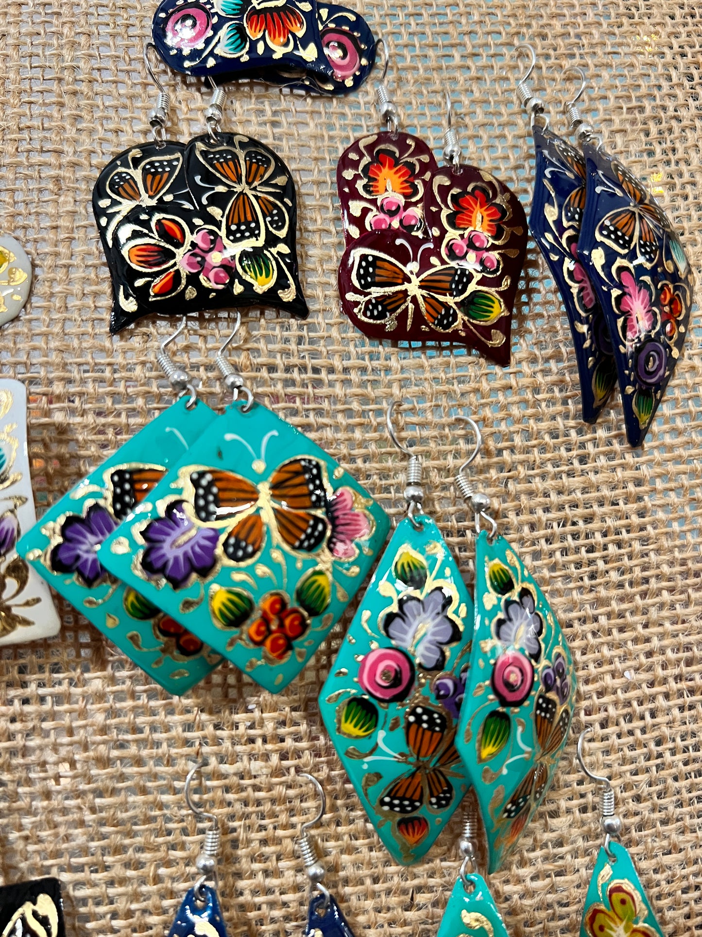 Michoacan Copper Earrings Medium